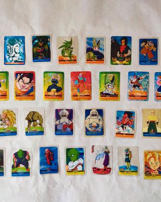 Lotto 26 carte Dragon Ball Lamincards, 7 speciali