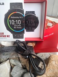 POLAR VANTAGE M2 Sport watch Completo!