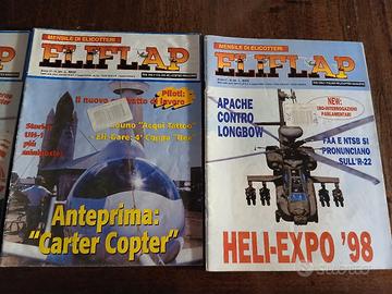 rivista flap elicotteri anno 1998