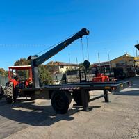 M96 Rimorchio targato con gru per imbarcazione e a