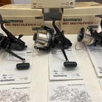 3 mulinelli Shimano Big Baitrunner LC+Box+Libretti