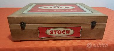 Cassetta liquori in legno