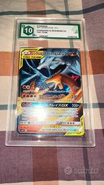 Charizard e reshiram Tag team GRAAD 10