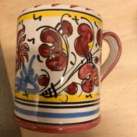 2 Bicchieri ceramica larce orvieto