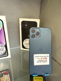 iPhone 12 Pro Max – 512GB batteria 100% Garanzia