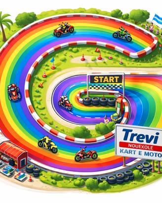 pista karting arcobaleno Trevi 