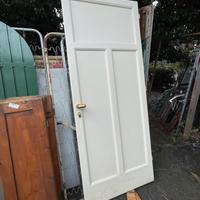 porta in legno laccato 91x227x6