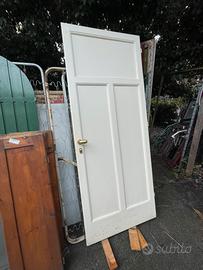 porta in legno laccato 91x227x6