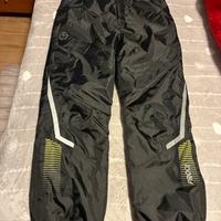 Sovrapantaloni moto impermeabili termici invernali