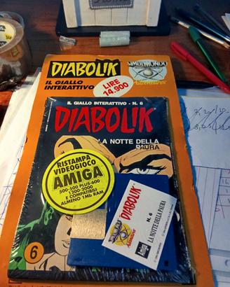 DIABOLIK 6-FLOPPY DISK-GIOCOFUMETTO SIMULMONDO