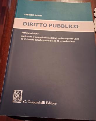 libro diritto pubblico