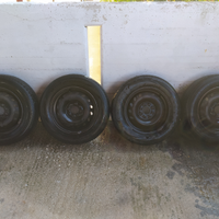 Cerchi e gomme 13" fiat seicento