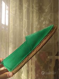 Espadrillas verde acqua