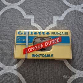 Lamette Gillette inossidabili made in France