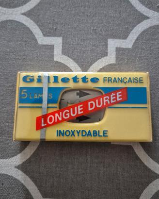 Lamette Gillette inossidabili made in France