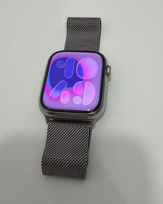 Apple Watch S8 45mm GPS+Cellular Acciaio+Cint.Mila