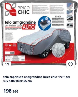 Telo copriauto antigrandine 