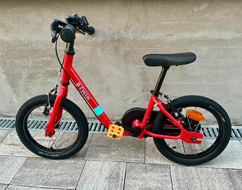 Bicicletta bambino, misura 14