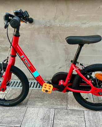 Bicicletta bambino, misura 14