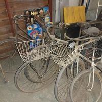 lotto bici più ricambi vari