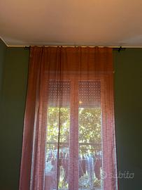 Tenda Arden terracotta passanti nascosti