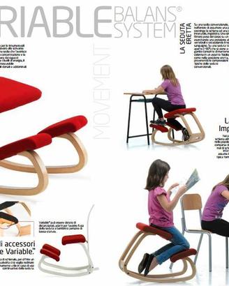 Variable Balans sedia ergonomica