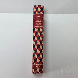Discorsi varj – Alessandro Verri – Il Caffè 1818