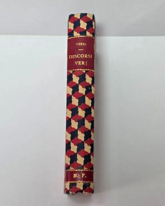 Discorsi varj – Alessandro Verri – Il Caffè 1818