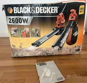 Soffiatore Aspiratore Black & Decker 2600W GW2600