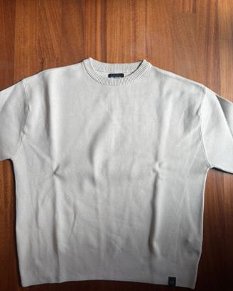 Maglione crema girocollo Pull&Bear - Taglia L