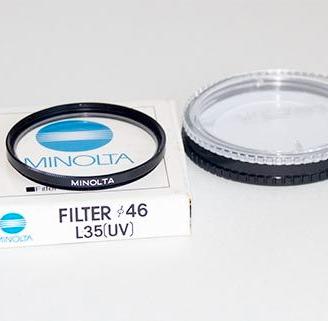 Filtro fotografico UV Minolta
