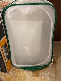 Teca in rete per insetti , rettili