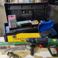 Trapano battente Parkside + set punte e scalpelli