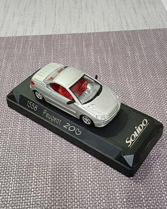 Modellino Peugeot 206 della Solido 