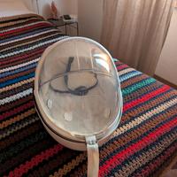 Zaino oblò per gatti - trasportino e cuccia