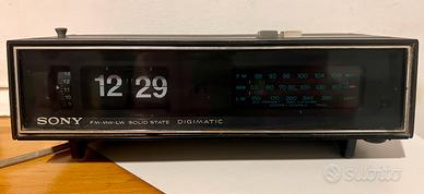 Radiosveglia vintage Sony Digimatic