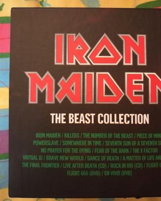 IRON MAIDEN “THE BEAST COLLECTION” - BOX 18 CD + 2