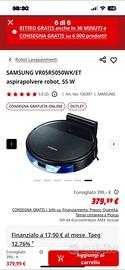 Robot aspirapolvere 2 in 1
