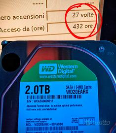 Hard Disk 2 TB WD Green