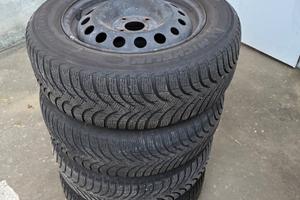 4 CERCHI IN FERRO 15" 4 FORI RENAULT - 195/65 R15 