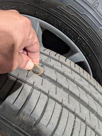 4 Cerchi in lega originali BMW 16" + Gomme 205/60