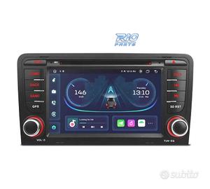 RADIO GPS ANDROID 12 AUDI A3 8P 8PA USB GPS TATTIL