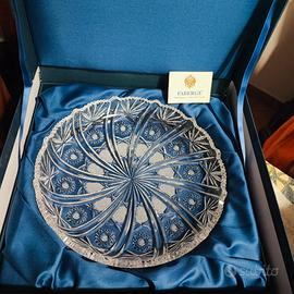 Piatto in cristallo Fabergé - Diametro 30 cm