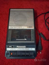 Panasonic Portable Cassette Recorder Slim Line