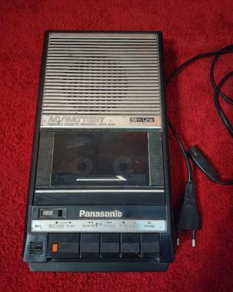 Panasonic Portable Cassette Recorder Slim Line