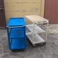 2 carrelli per officina