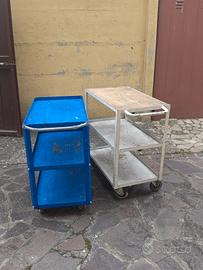 2 carrelli per officina