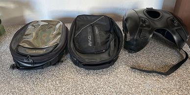BAGSTER W650 Kawasaki  copriserbatoio e borse