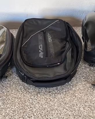 BAGSTER W650 Kawasaki  copriserbatoio e borse