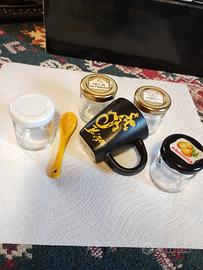 Set tazze cucchiaino di Ibiza con barattolini